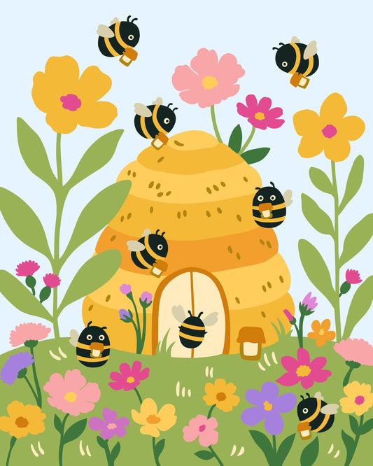Bees in a Meadow - coming soon to USA!
