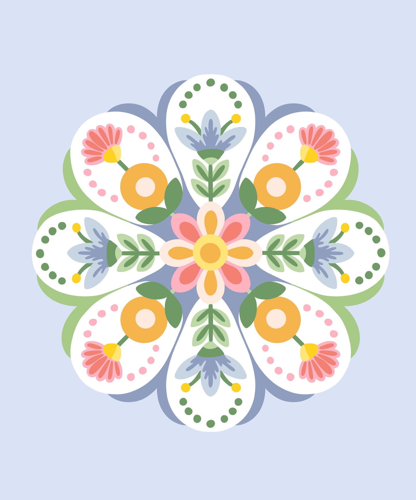 Clever Poppy's Mandala