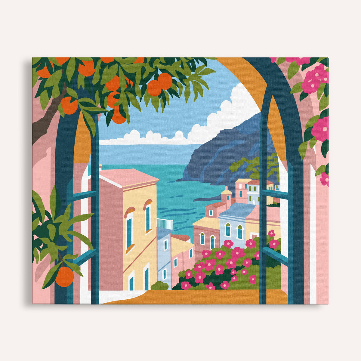Mediterranean Paint by Numbers Bundle - 4 Kits
