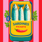 Sardines Picante Paint by Numbers Kit