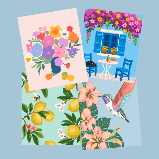 The Floral Bundle 🌸 (4 piece) (30% off)